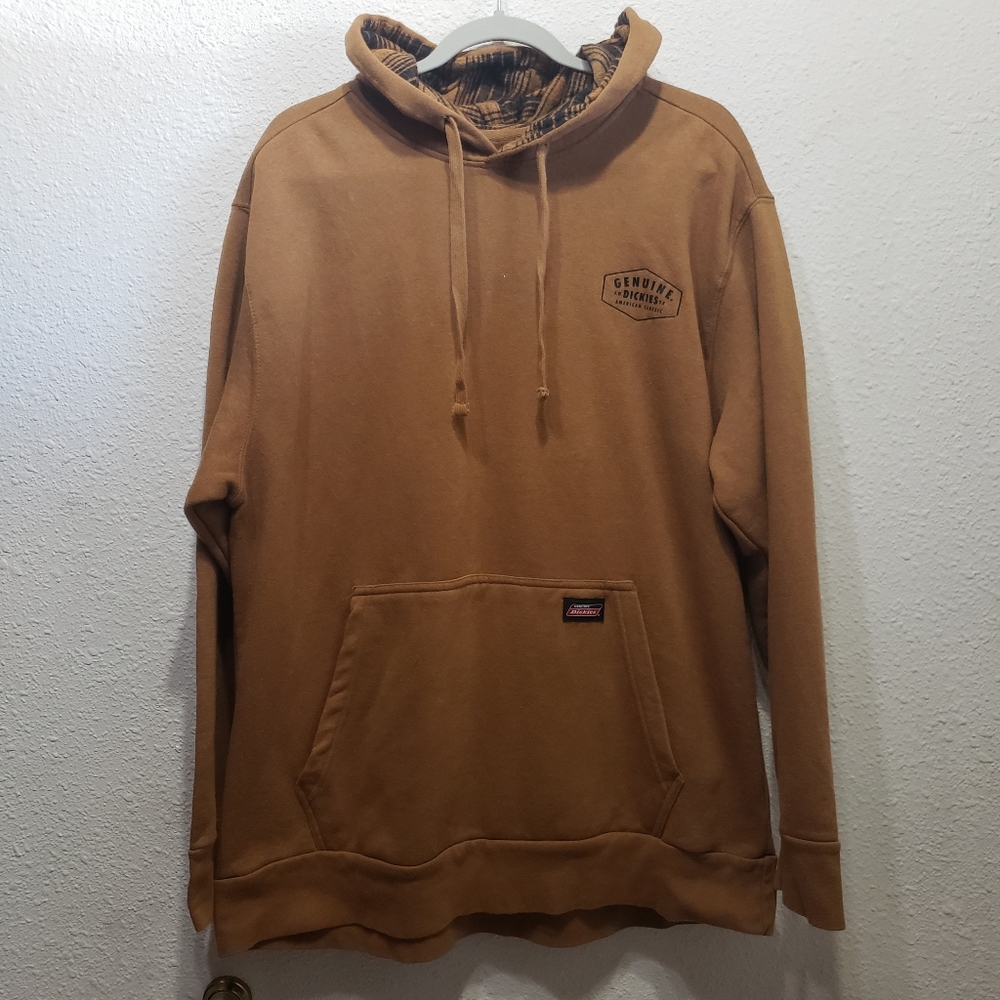 Dickies brown hoodie jacket large 42/44